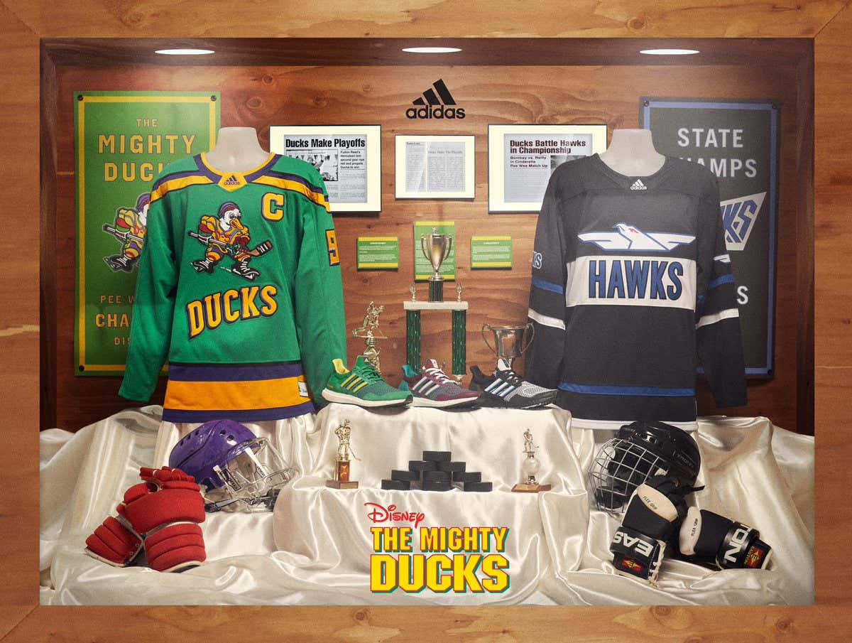 The Newly Announced Adidas x Mighty Ducks Collab Is Fire!