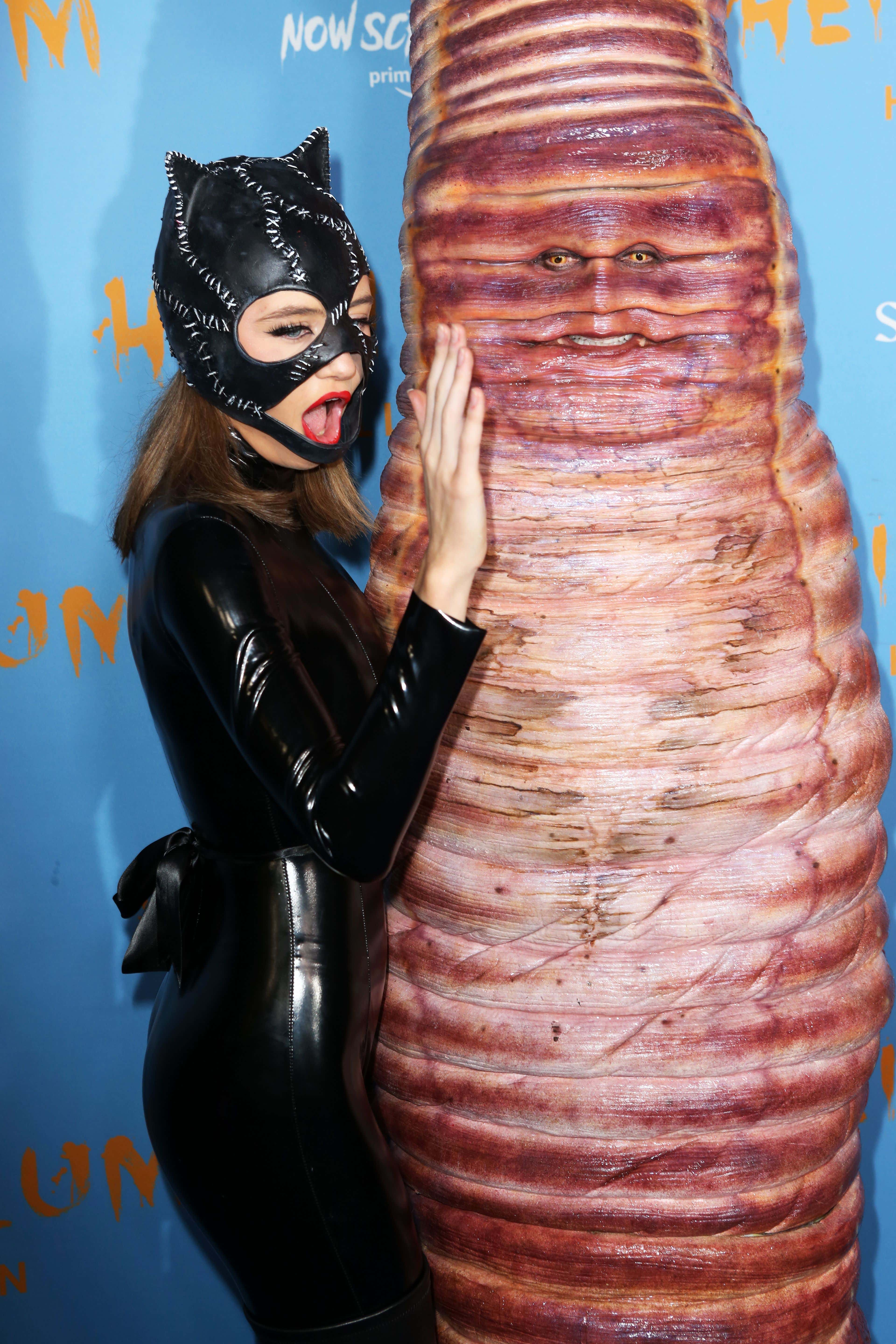 Elon Musk Attends Heidi Klum's Halloween Party In $7,500 Costume With  Leather Armour