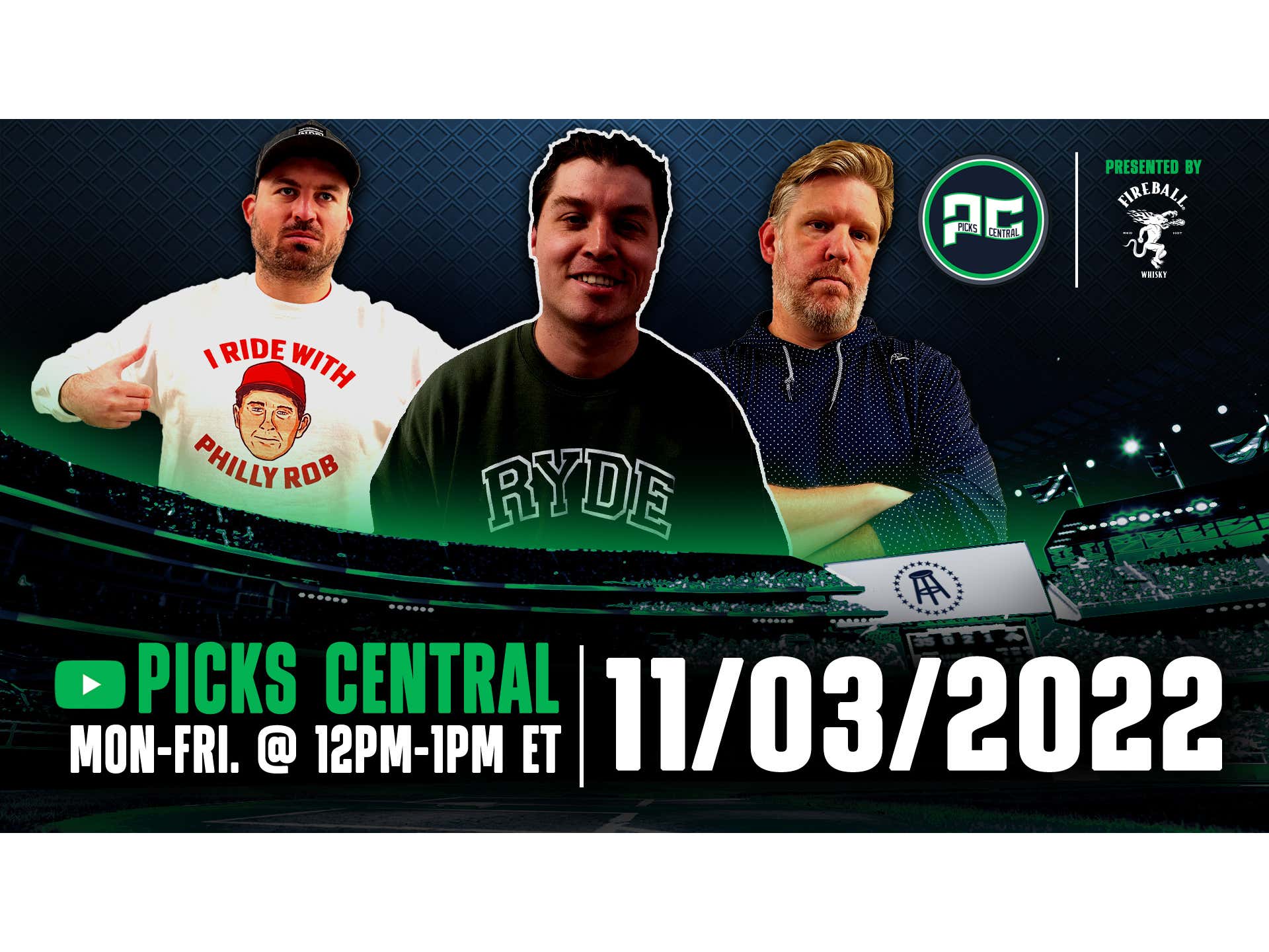 Barstool Sports Picks Central Thursday, November 3, 2022 Barstool Bets