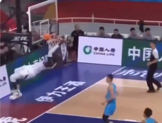 It Appears Tacko Fall Has Transformed Himself Into A Hybrid Of Early 2000s Shaq And Kobe While Playing In China