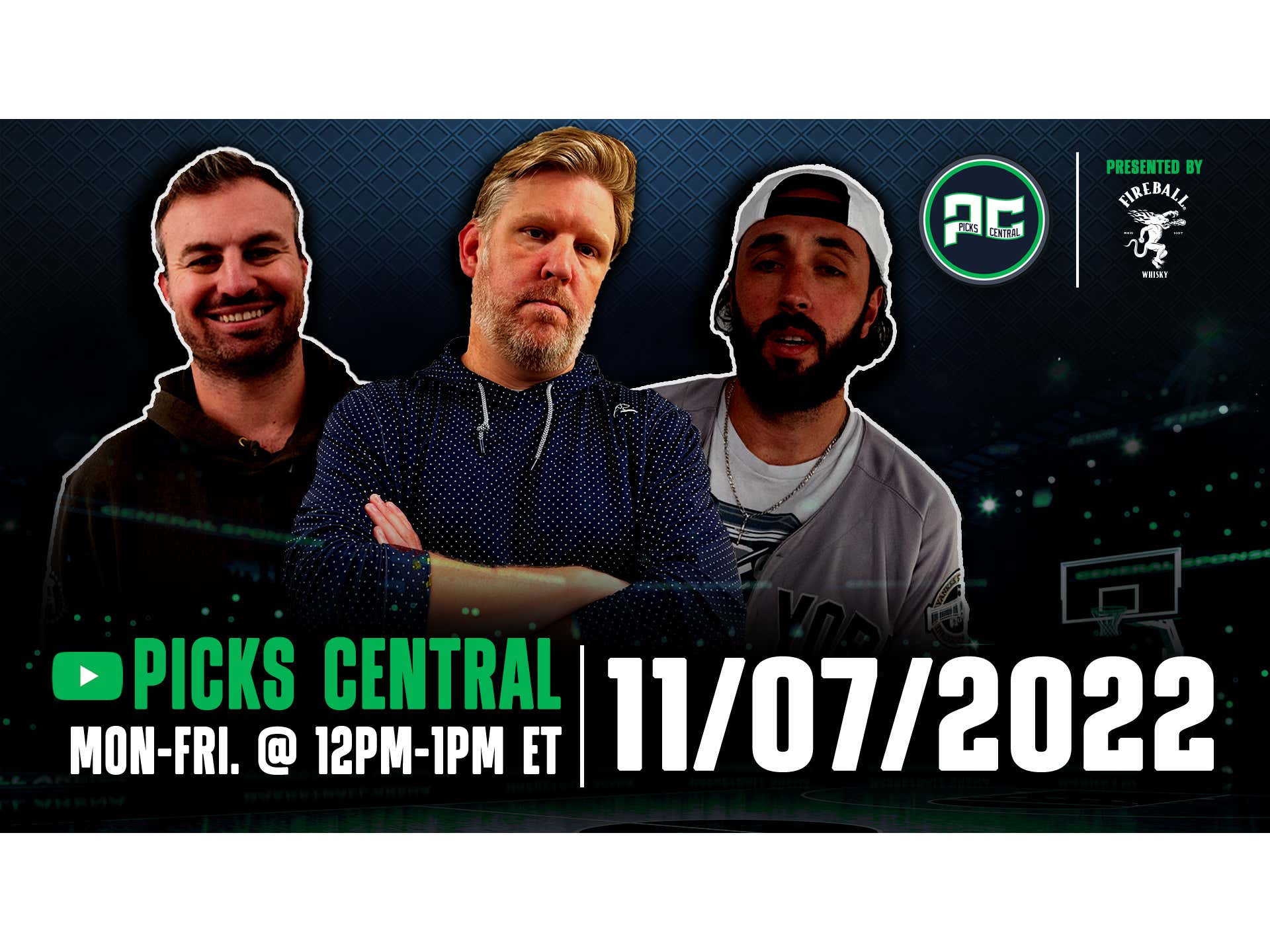 Barstool Sports Picks Central Monday, November 7th, 2022 presented