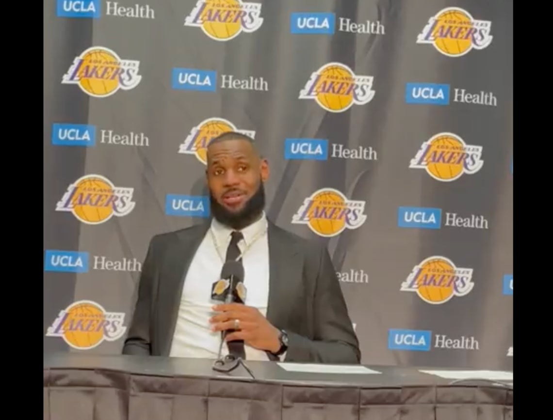 LeBron Got Caught In Another Lie Last Night, Paying Tribute To The Late "Takeoff" From Migos, Giving Himself Credit and Making Up Facts While Doing So.