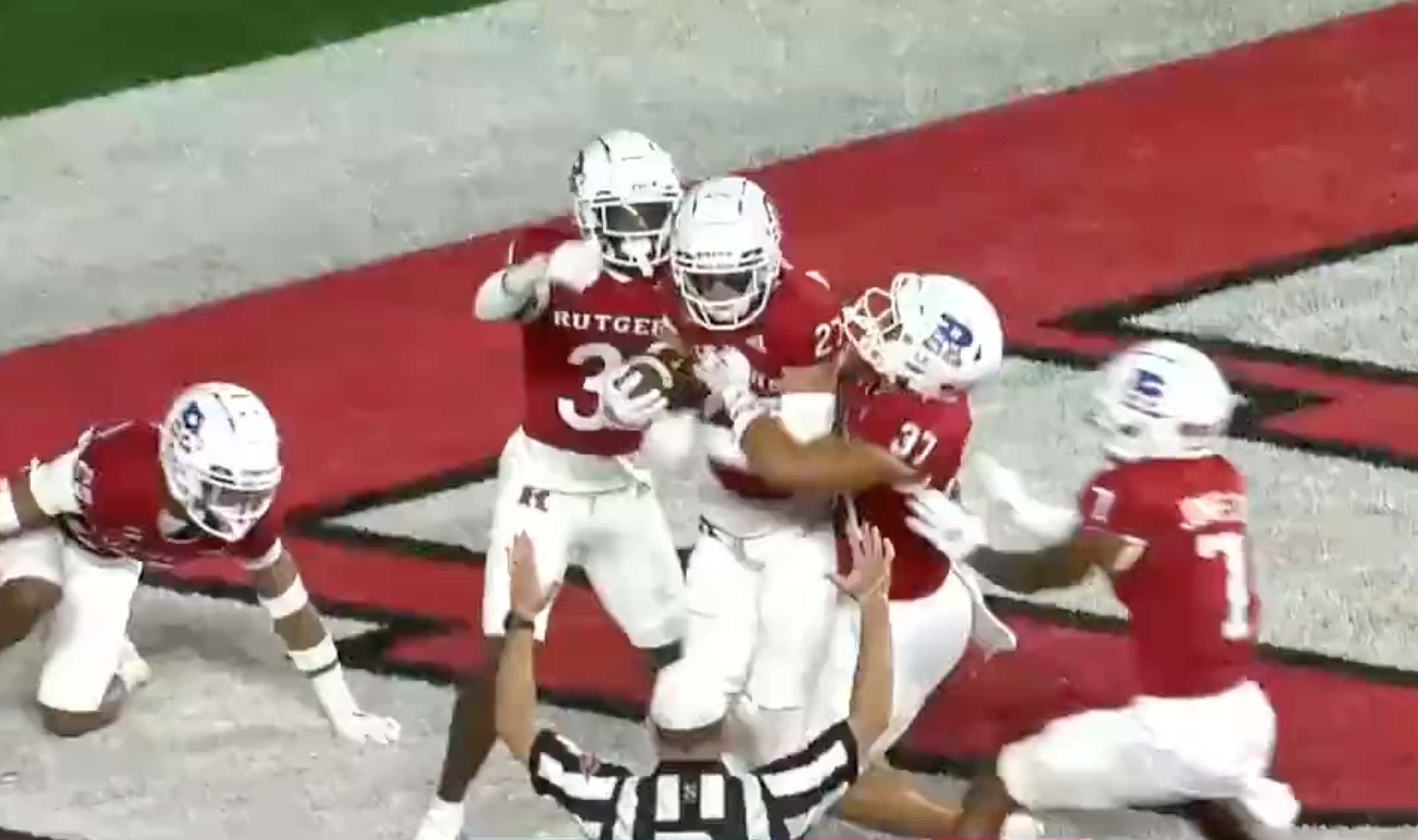 Rutgers Walk-On Special Teamer Timmy Ward Is One Tough Son Of A Gun That Battled Back From Hodgkins Lymphoma And A Torn ACL To Score A Touchdown Vs. Michigan