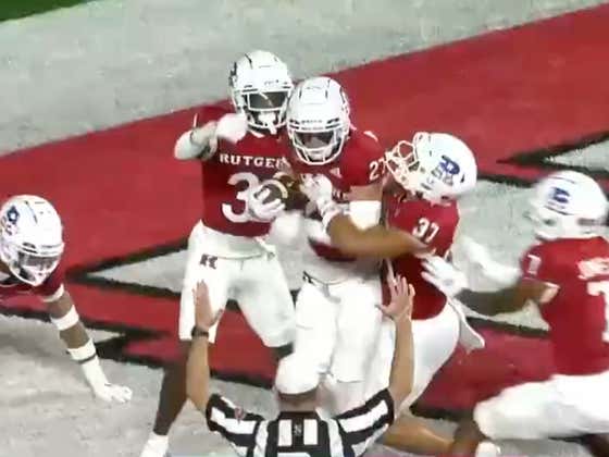Rutgers Walk-On Special Teamer Timmy Ward Is One Tough Son Of A Gun ...