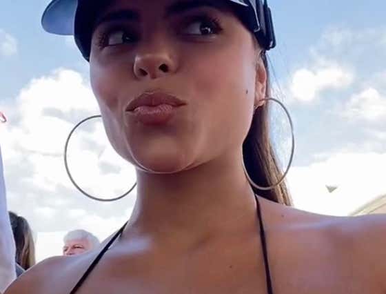 Sad Day In Disney, Woman In Skimpy Bikini NOT Given Free T-Shirt
