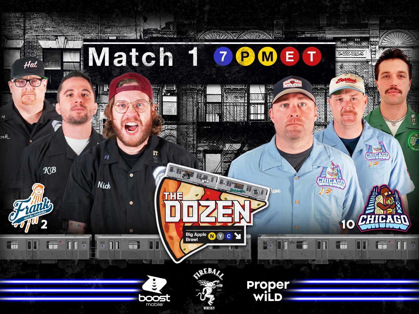 2Frank & the Frankettes vs. 10Chicago from NYC (The Dozen Big Apple Brawl, Match 230