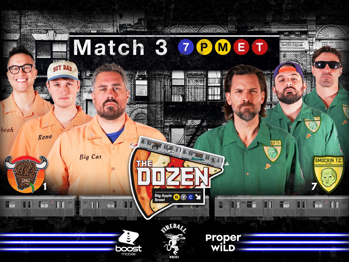 Bad Blood & Revenge As Big Cat & The Yak Face Smockin (The Dozen: Big Apple Brawl, Match 232)