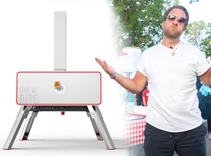 The One Bite Charcoal Pizza Oven Is Here