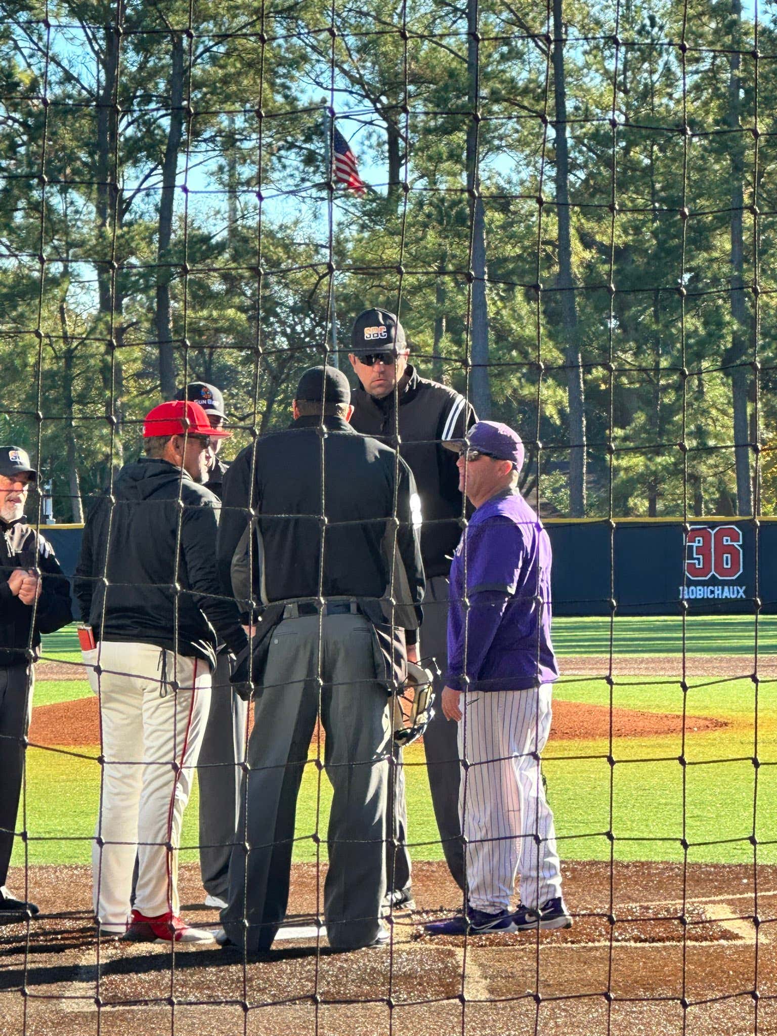 Nobody Is Arguing A Call When This Behemoth Of An Umpire Is On The Crew