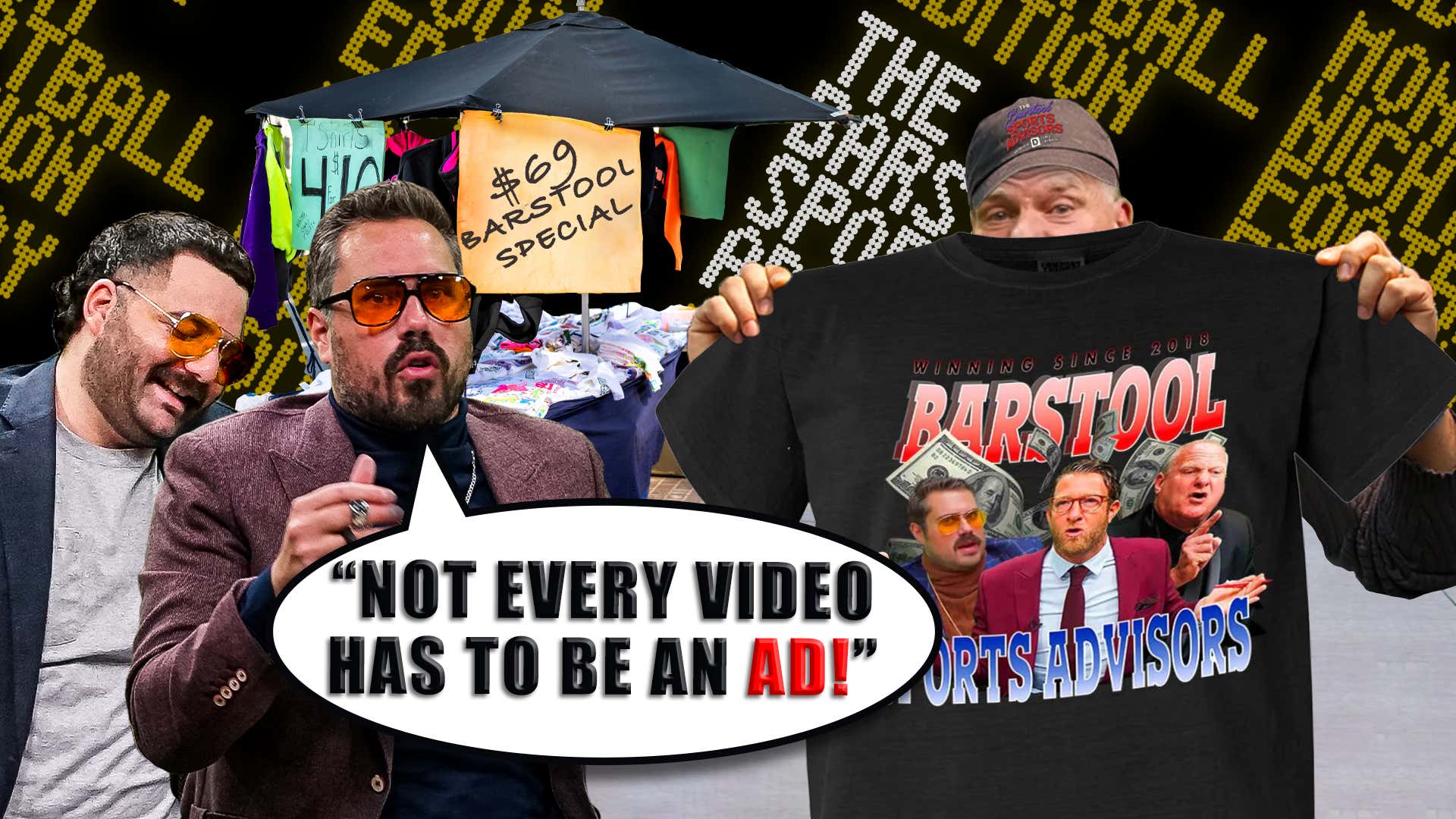 Barstool Sports Advisors - MNF Edition