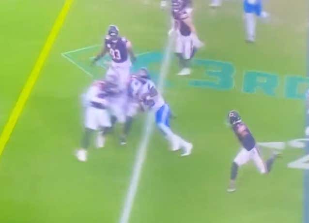 Bears S Eddie Jackson drops blunt NSFW reaction to quality of officiating  in loss to Lions