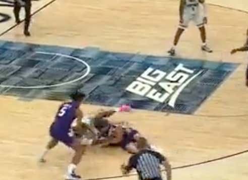 Presenting The Perfect 20 Seconds Of College Basketball, Brought To You By Georgetown And Northwestern