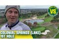 Frankie Vs Colonial Springs, Lake Course, 1st Hole Presented By Roman
