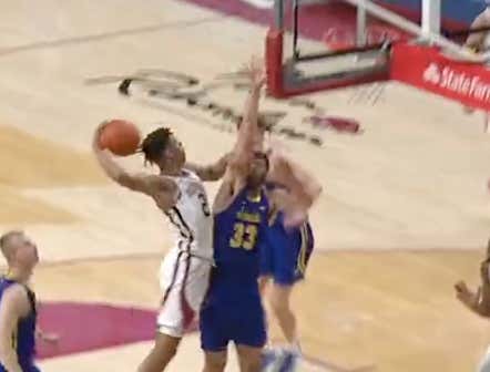 Trevon Brazile Dunked Through A South Dakota State Kid's Soul So Bad It Should Set Their Program Back Years