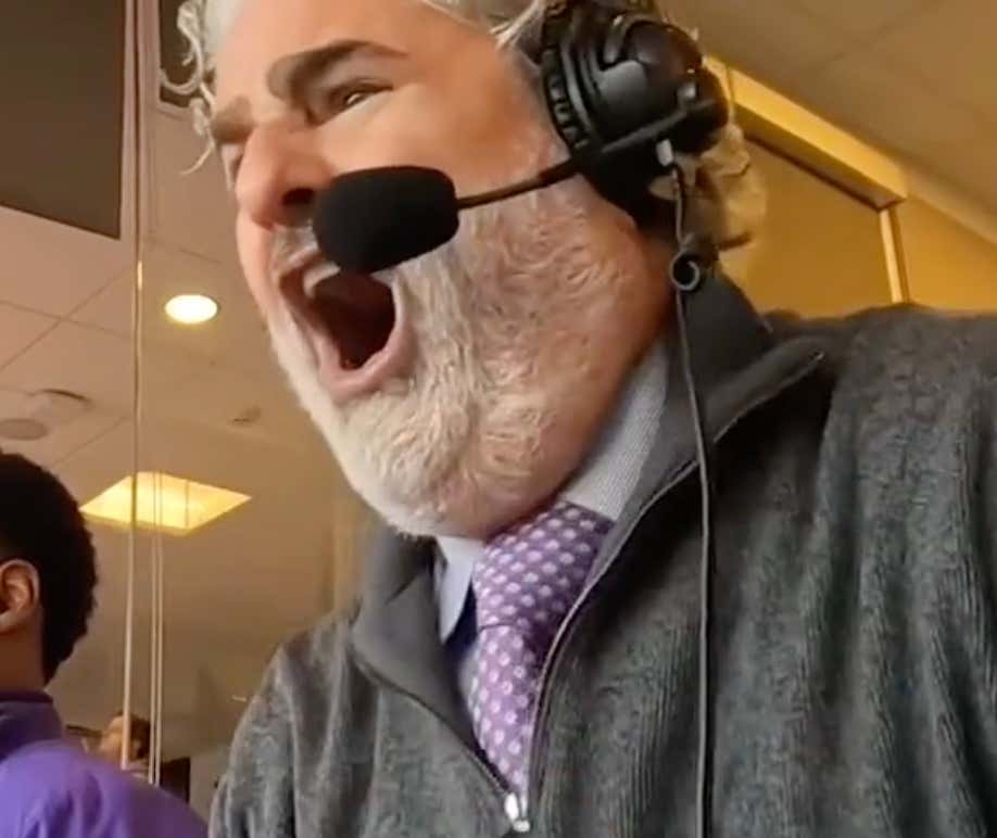 Watching These Highlights Of Vikings Radio Announcer Paul Allen Losing His Goddamn Mind During All The Chaos At The End Of Sunday's Bills Game Is INCREDIBLE