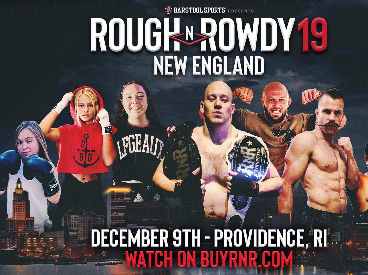 Knockouts, Ring Girls, Dwarfs & More Are Taking Over Providence Dec 9th For Rough N Rowdy 19