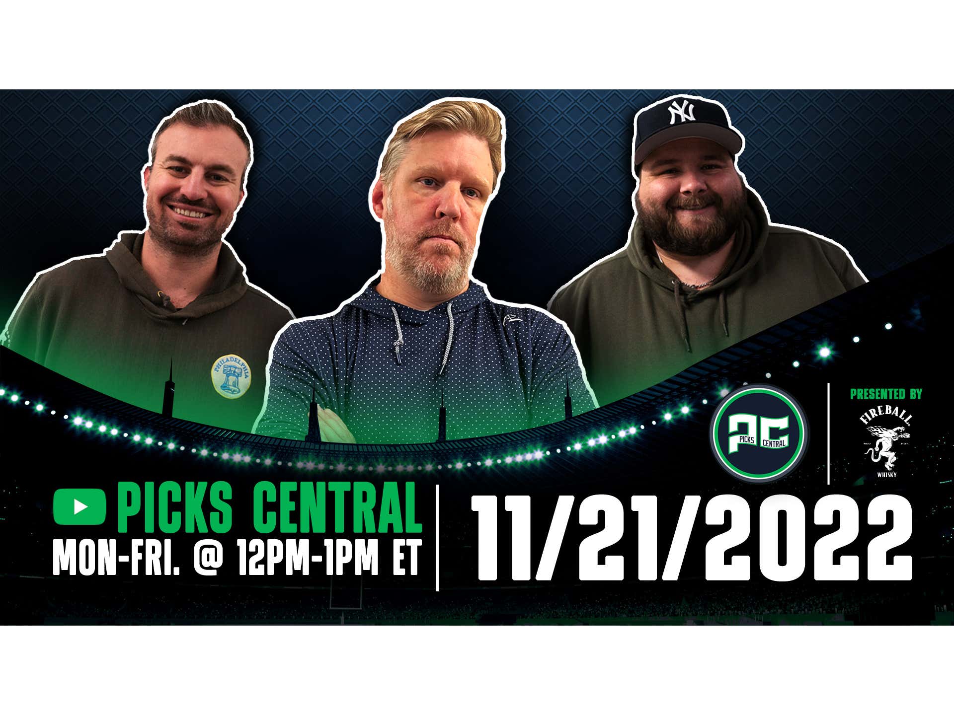 Barstool Sports Picks Central Monday, November 21st, 2022 Barstool