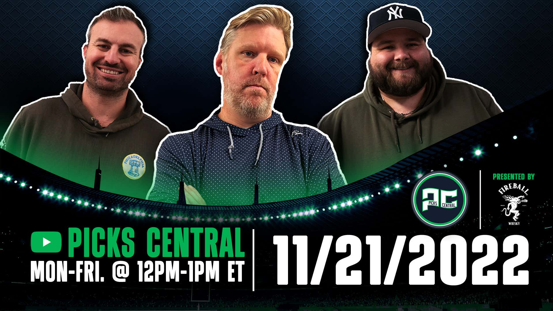 Barstool Sports Picks Central Monday, November 21st, 2022 Barstool