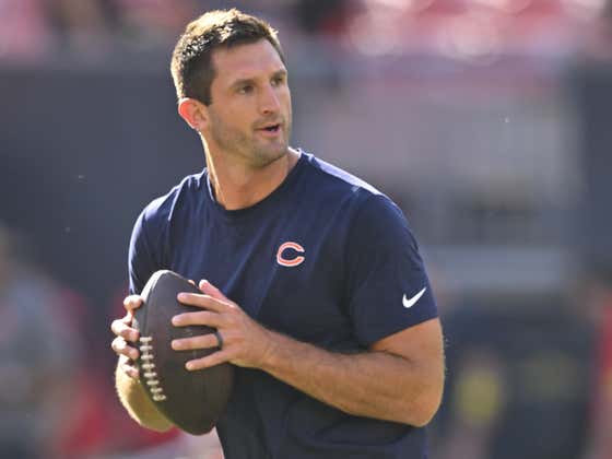 The Tank Is FULLY On For The Bears. Fields OUT. Backup Trevor Simien...Injured During Warm-Ups. Nathan Peterman Is Your QB1 Today