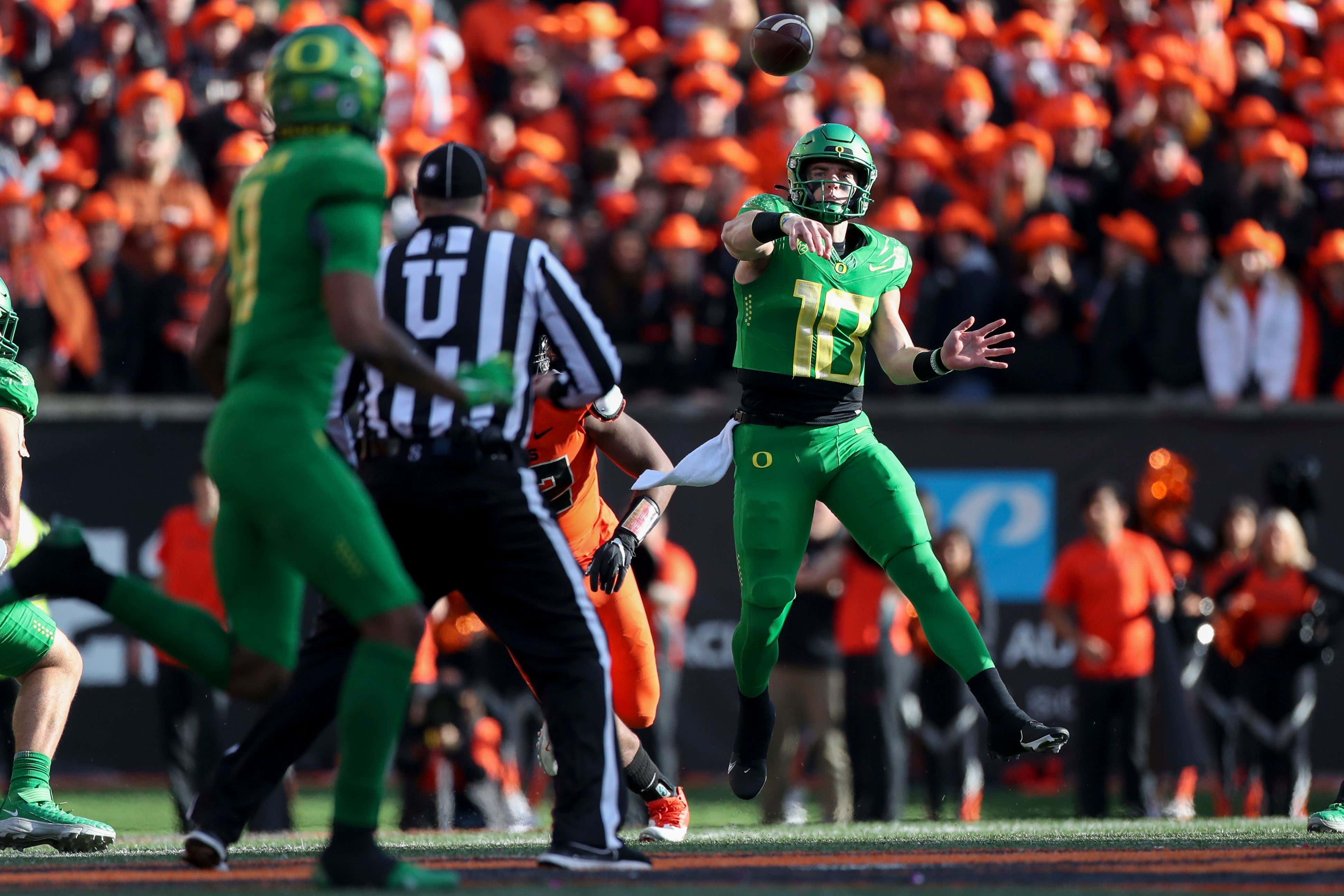 Thoughts And Prayers To The Oregon Booster Who Bought An $11,000 Suite For The Pac-12 Championship Game When The Ducks Were Up By 21 Points On Saturday