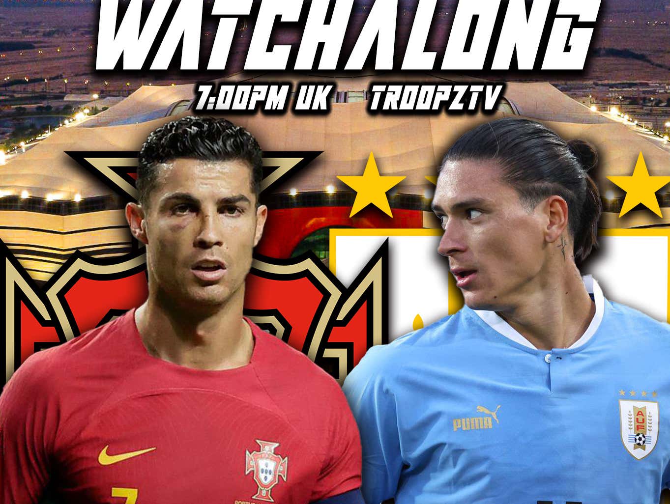 Portugal Vs Uruguay World Cup 2022 Live Watchalong W Troopz