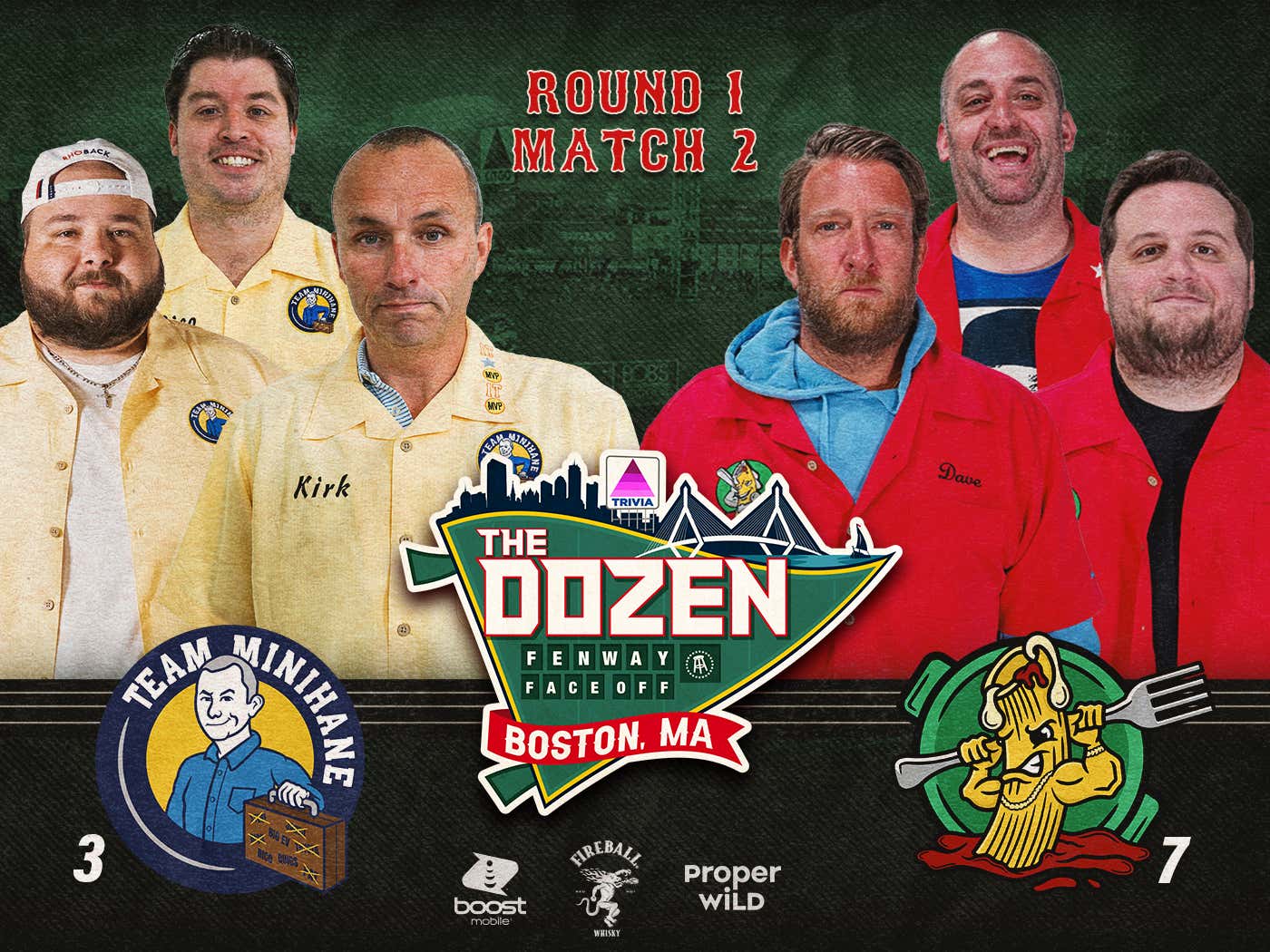 3Team Minihane vs. 7Ziti (The Dozen Boston Semifinal Two, Match