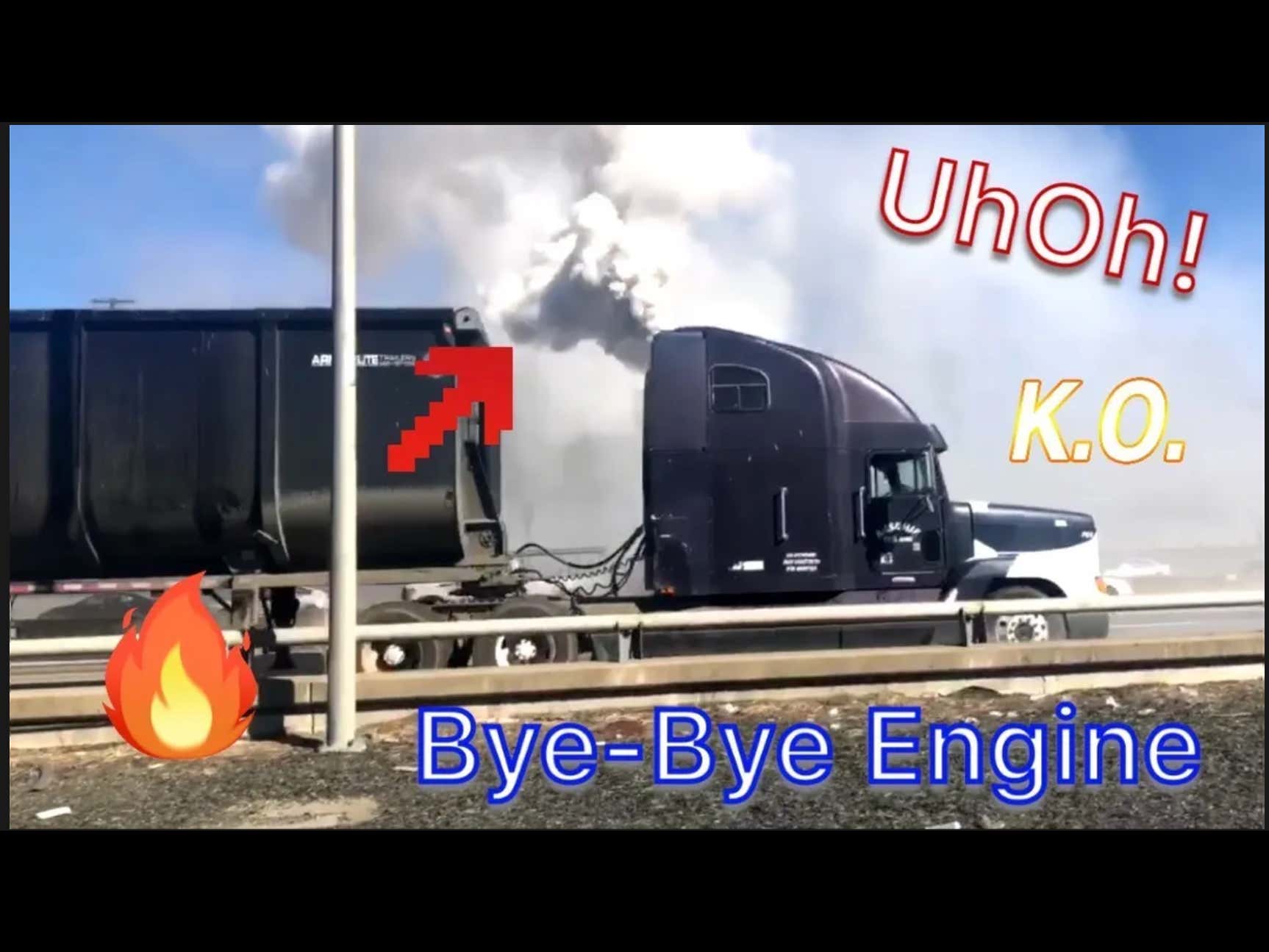 Watch This When You're High Runaway Diesel Engines Barstool Sports