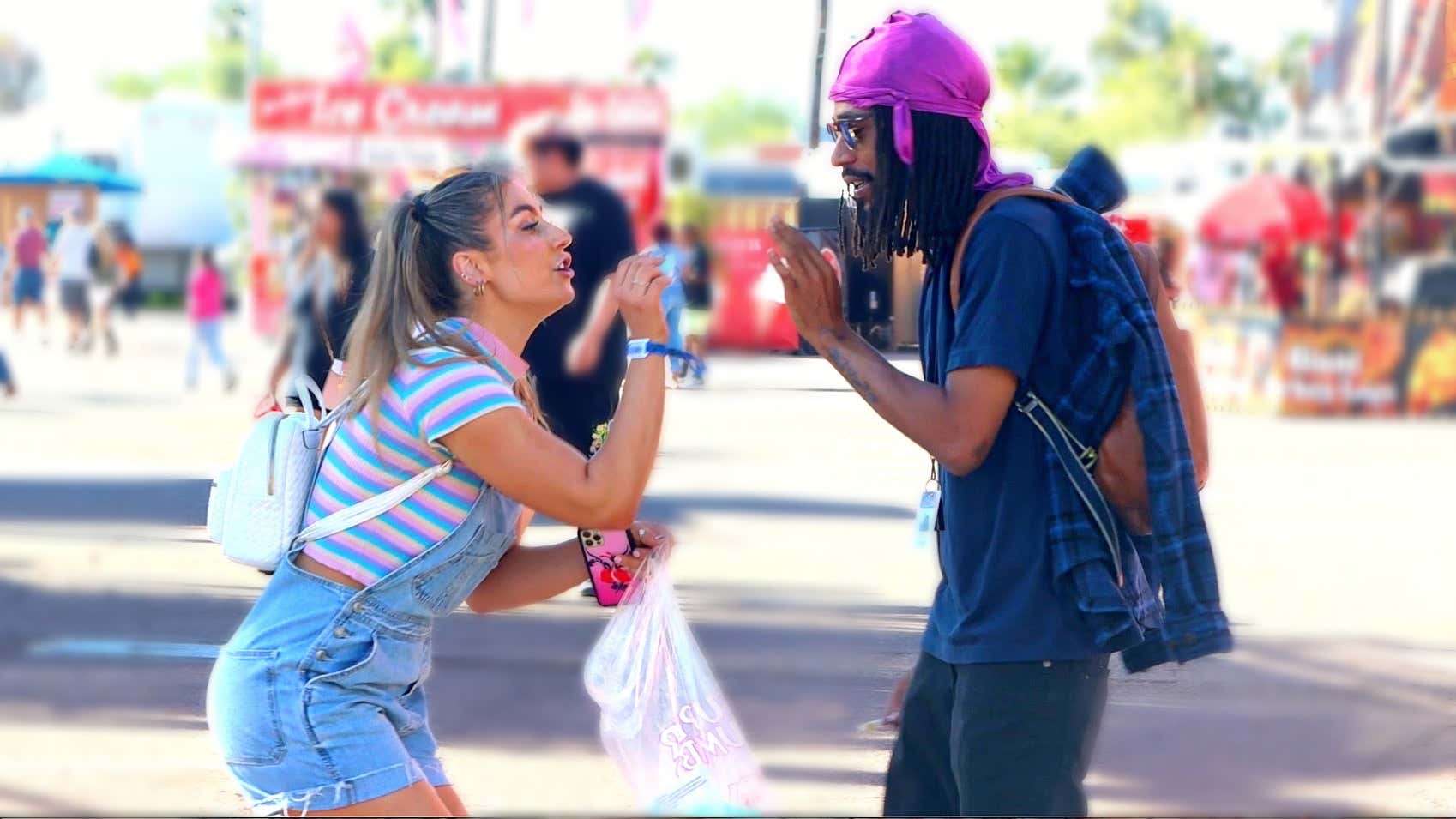 Trolling Strangers At The Fair!