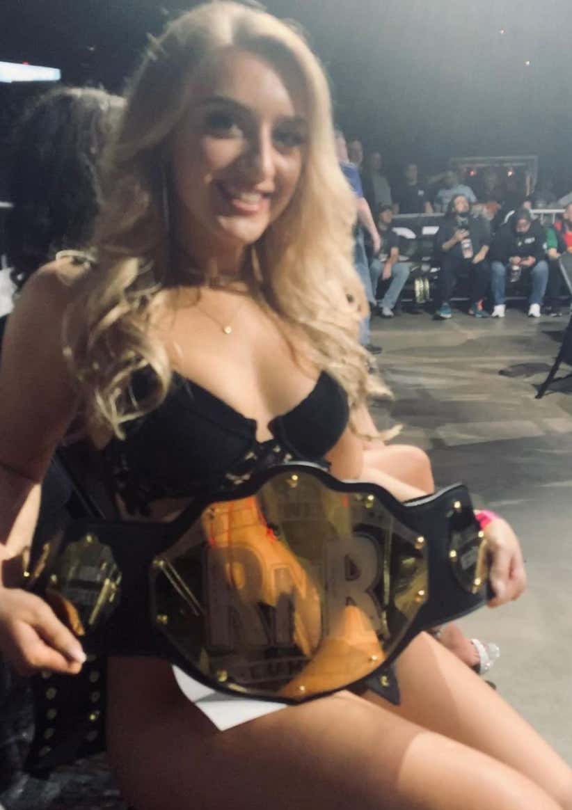 Rough N Rowdy Ring Girl Of The Day Crystal Meth Barstool Sports