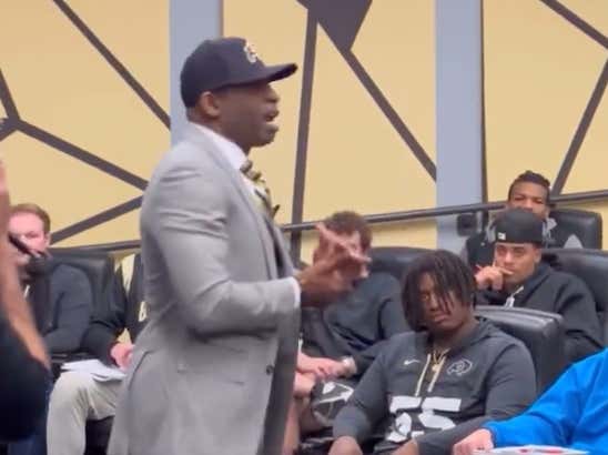Coach Prime Basically Told The Entire Colorado Team To Hit The Transfer Portal In His First Meeting Because He's Bringing His Own 'Luggage' With Him
