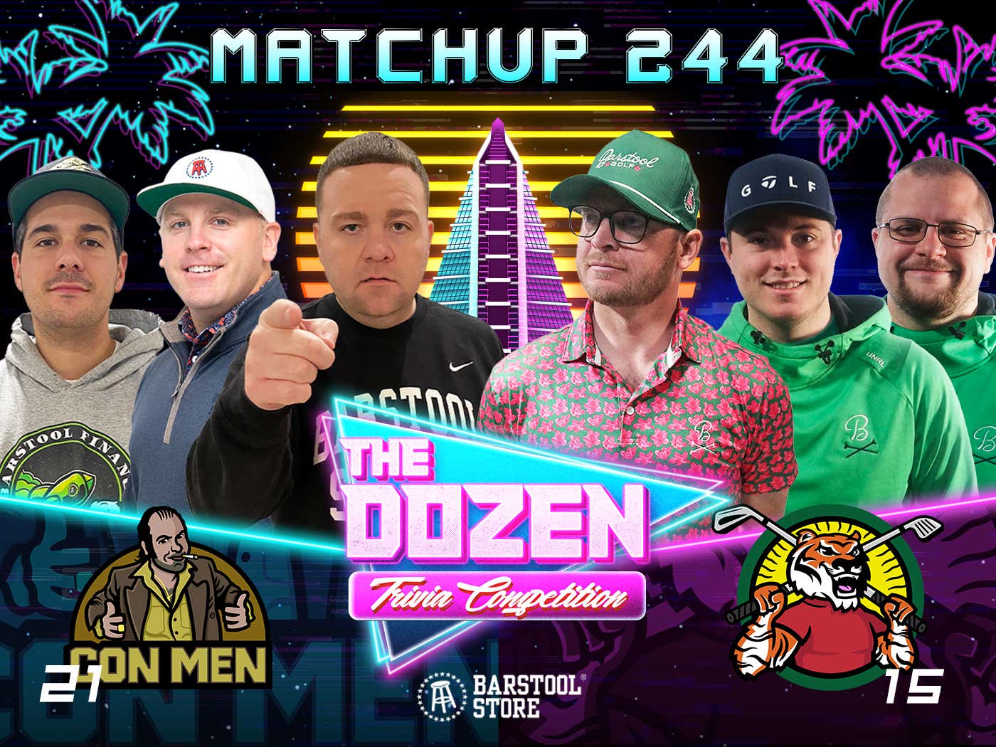 15Foreplay vs. 21ConMen (The Dozen pres. by Bastool Store, Match 244