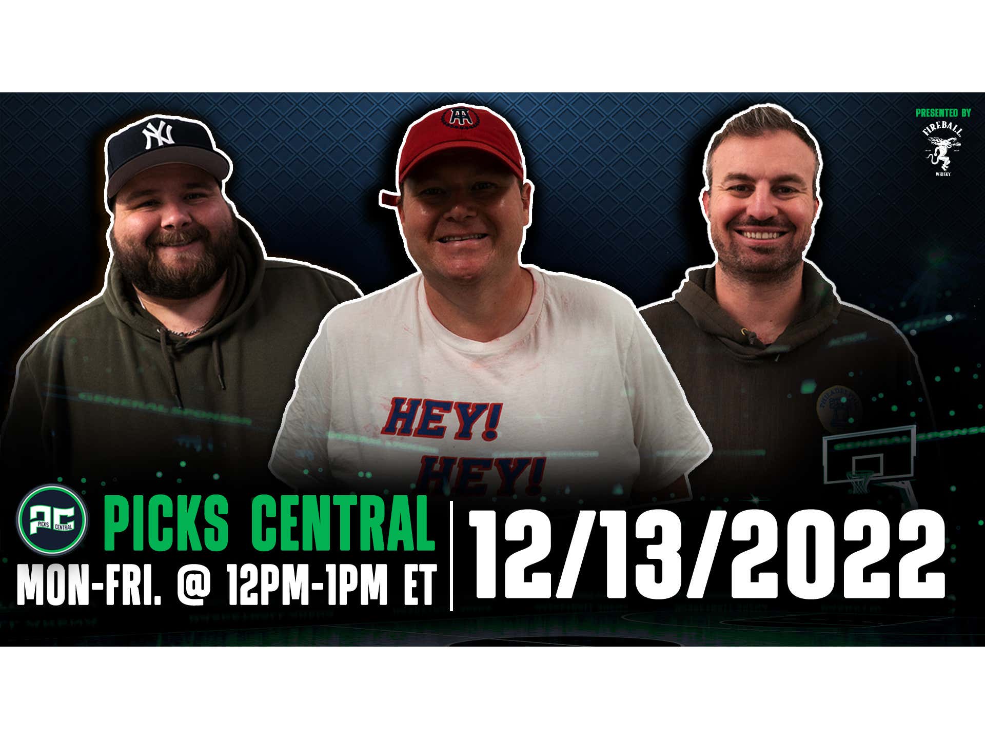 Barstool Sports Picks Central Tuesday, December 13th, 2022 Presented by Fireball Barstool