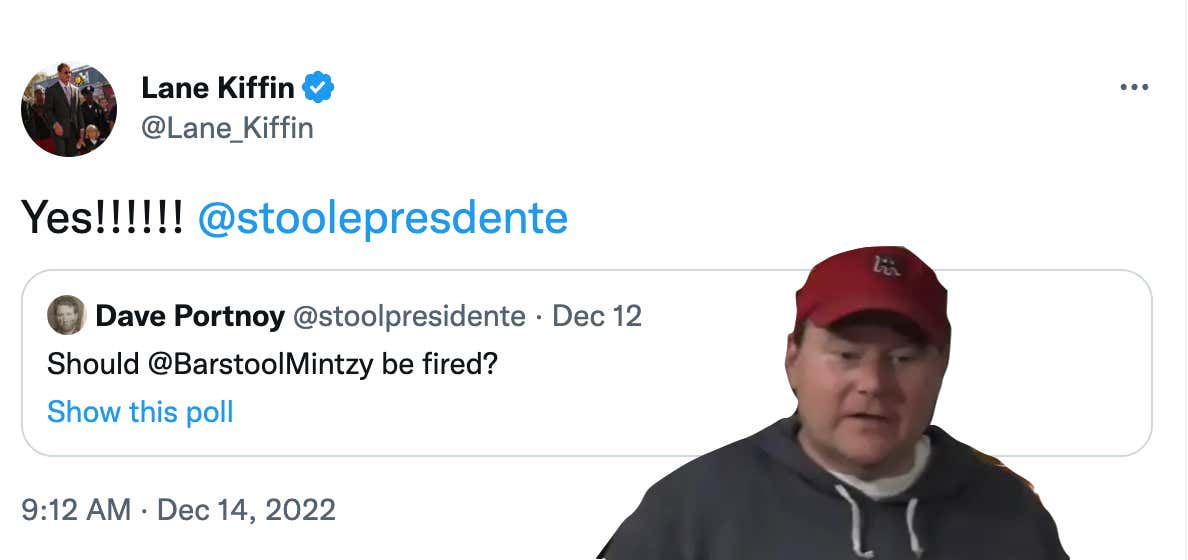 The Hits Keep On Coming As Now Lane Kiffin Says That I Should Be Fired