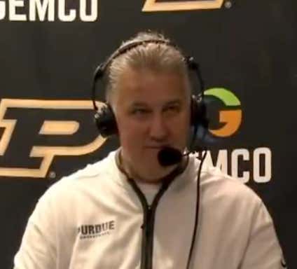 Amazing: Purdue Fan Calls Into Matt Painter's Show With A Perfectly Detailed Old Man Plan On How To Fix The Team's Offense