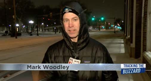 Video: A TV Sports Guy Sent Outside to Do Storm Coverage is a Bomb Cyclone of Angry, Bitter Sarcasm