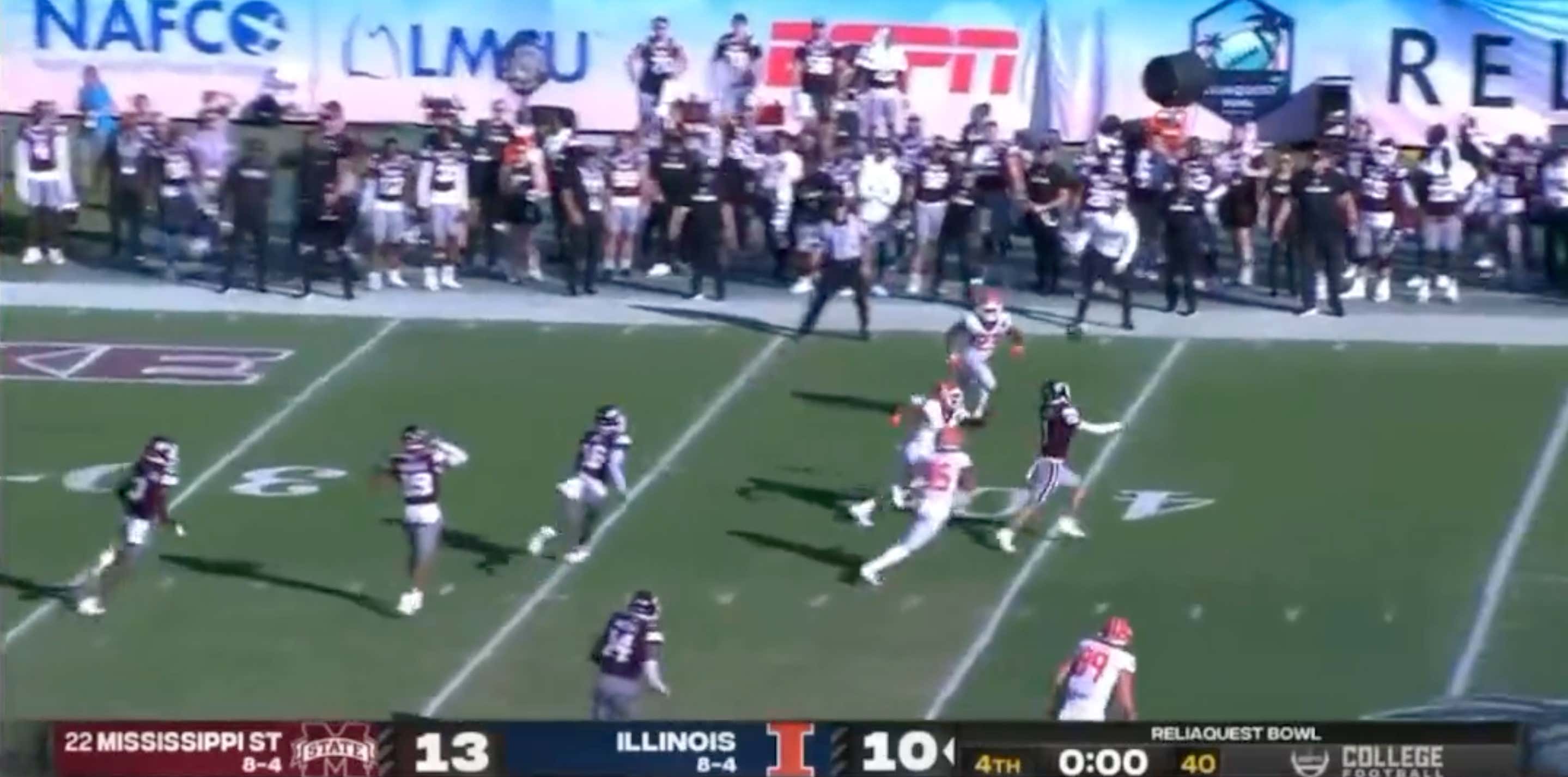 Mississippi State Gets One Of The Best Covers In Football History On The Final Play Of The ReliaQuest Bowl