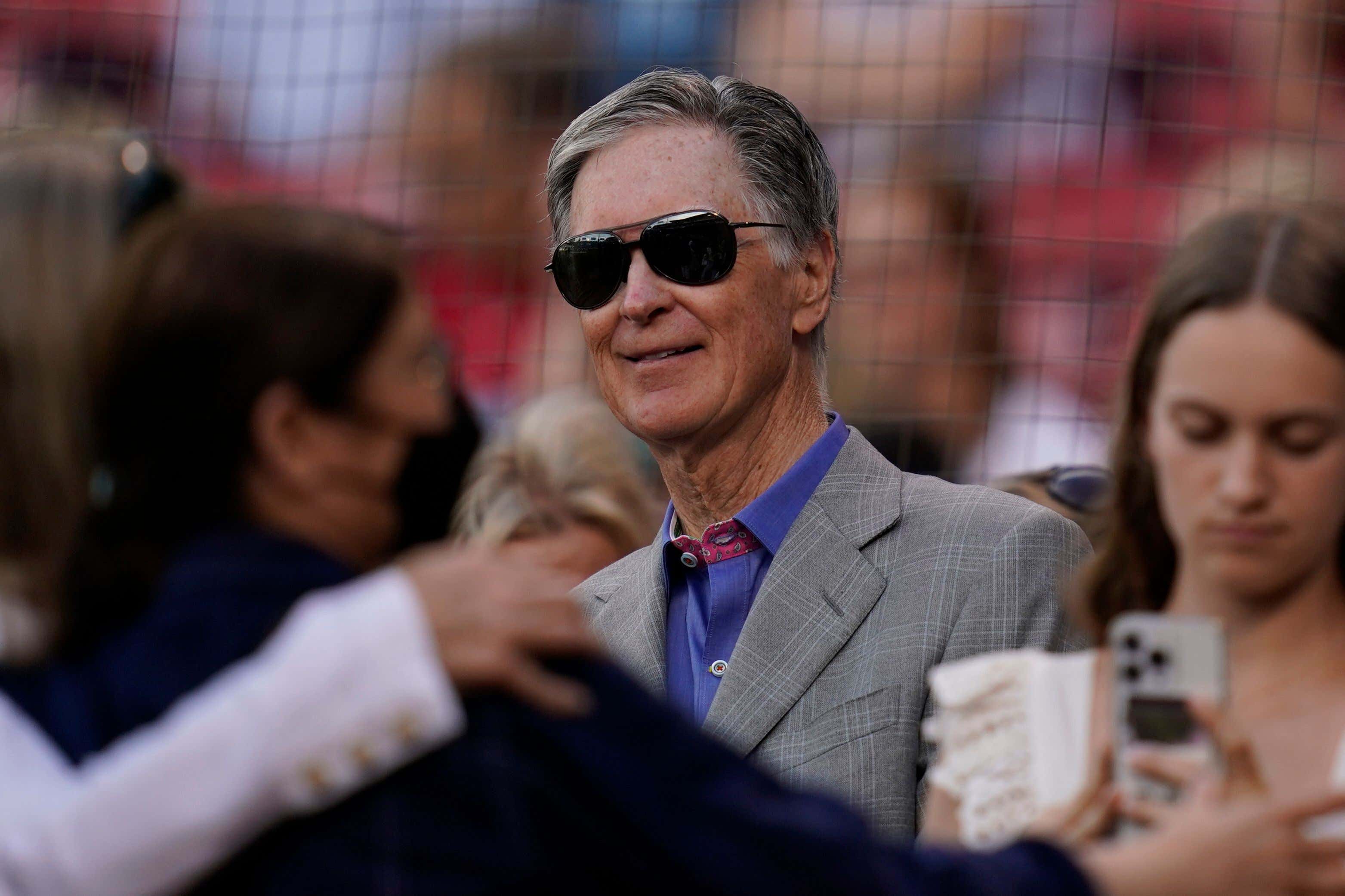 John Henry Was Booed At Fenway Park During The Winter Classic While Security Took Away Signs From Fans