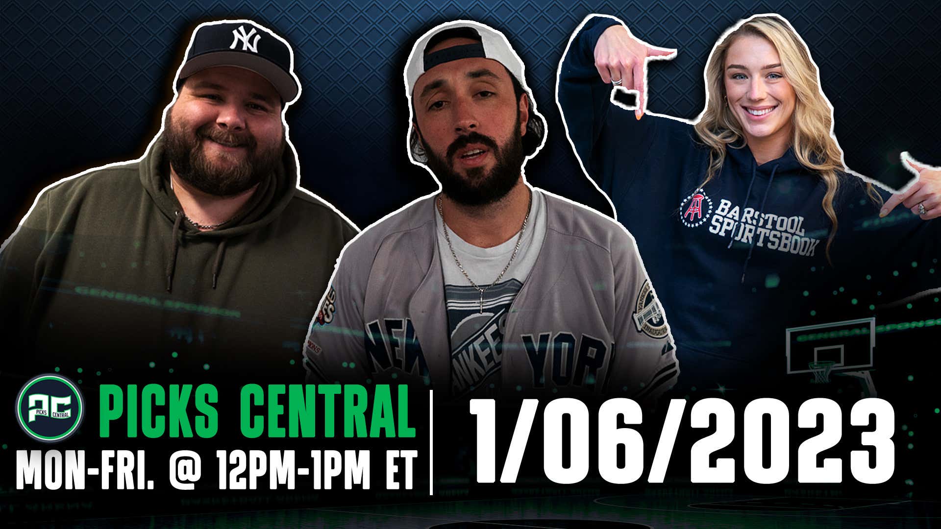 Barstool Sports Picks Central Friday, January 6th, 2023 Barstool
