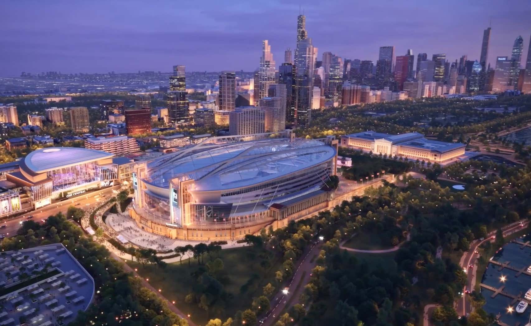In A Last Ditch Effort To Keep The Bears In Chicago, The City Has Released A Sizzle Video Of A "Reimagined Soldier Field" And It Looks AWESOME
