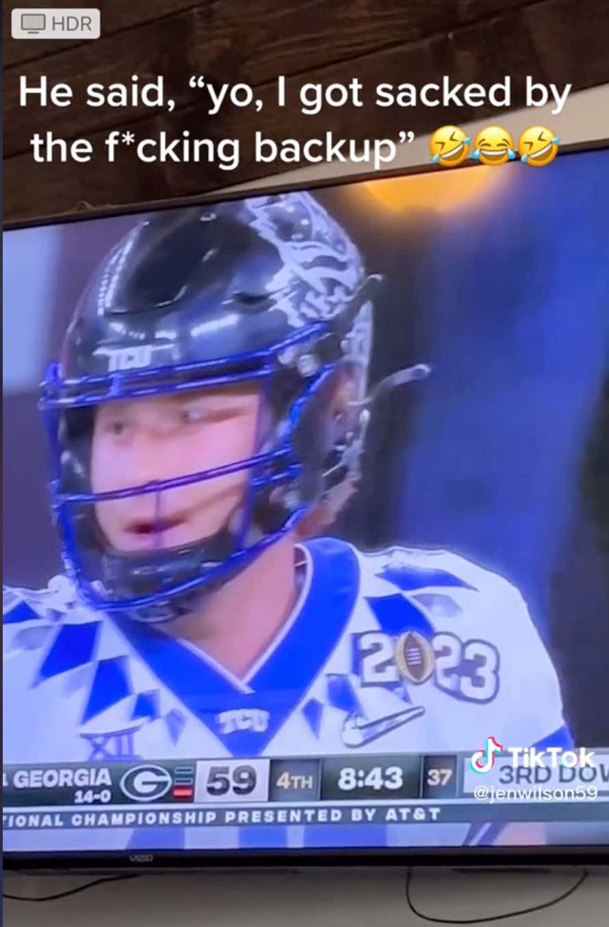 Max Duggan Couldn't Believe Even Georgia's Backups Were Putting Him On His Ass