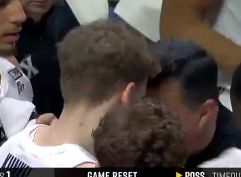 Motivation 101: Xavier Head Coach Sean Miller Helps Seal A Win With A Little Headbutt In The Huddle