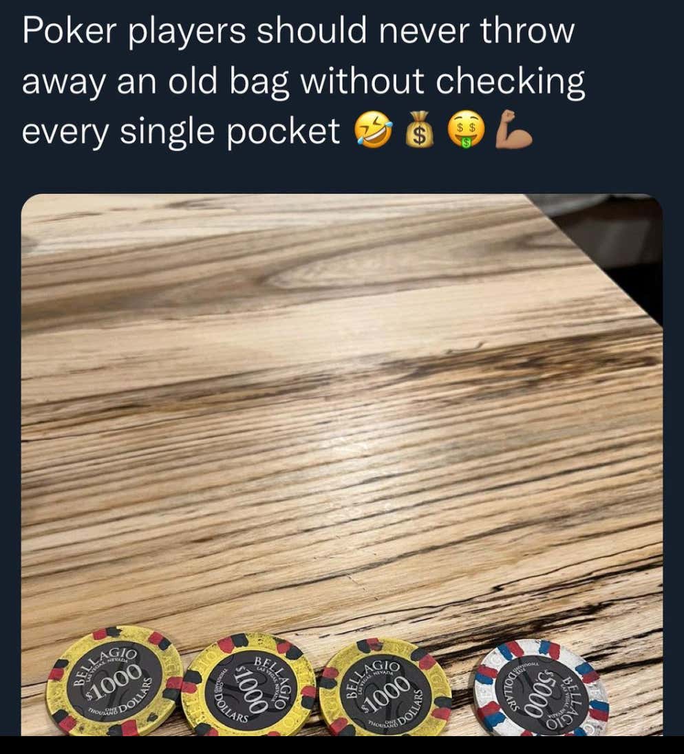 There's No Better Feeling Than Finding $20 In Your Jacket Pocket, Or $8,000 In Your Backpack