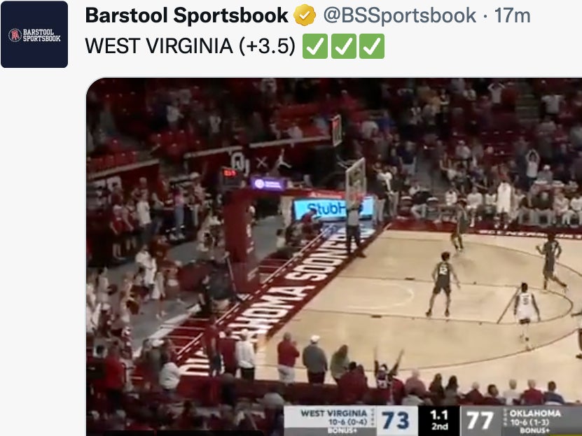 If You Had Oklahoma -3.5 You Have Every Right To Cry