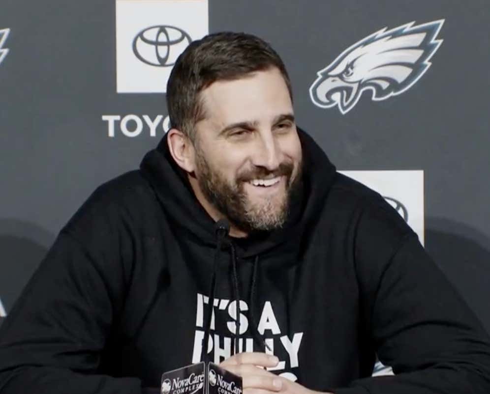 The Vibes Don't Get Higher Than Nick Sirianni And The Boys Having A Pizza Hut Party To Prepare For The Giants