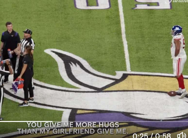 Dexter Lawrence Being Mic'd Up To Talk Shit While Ruining The Vikings Season Is Precisely Why The Giants Need To Give Him A Massive Contract