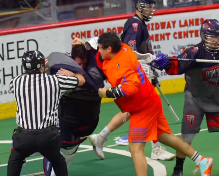 If You Enter This Goalie's Crease, He Is Going To Beat Your Ass. Plain And Simple