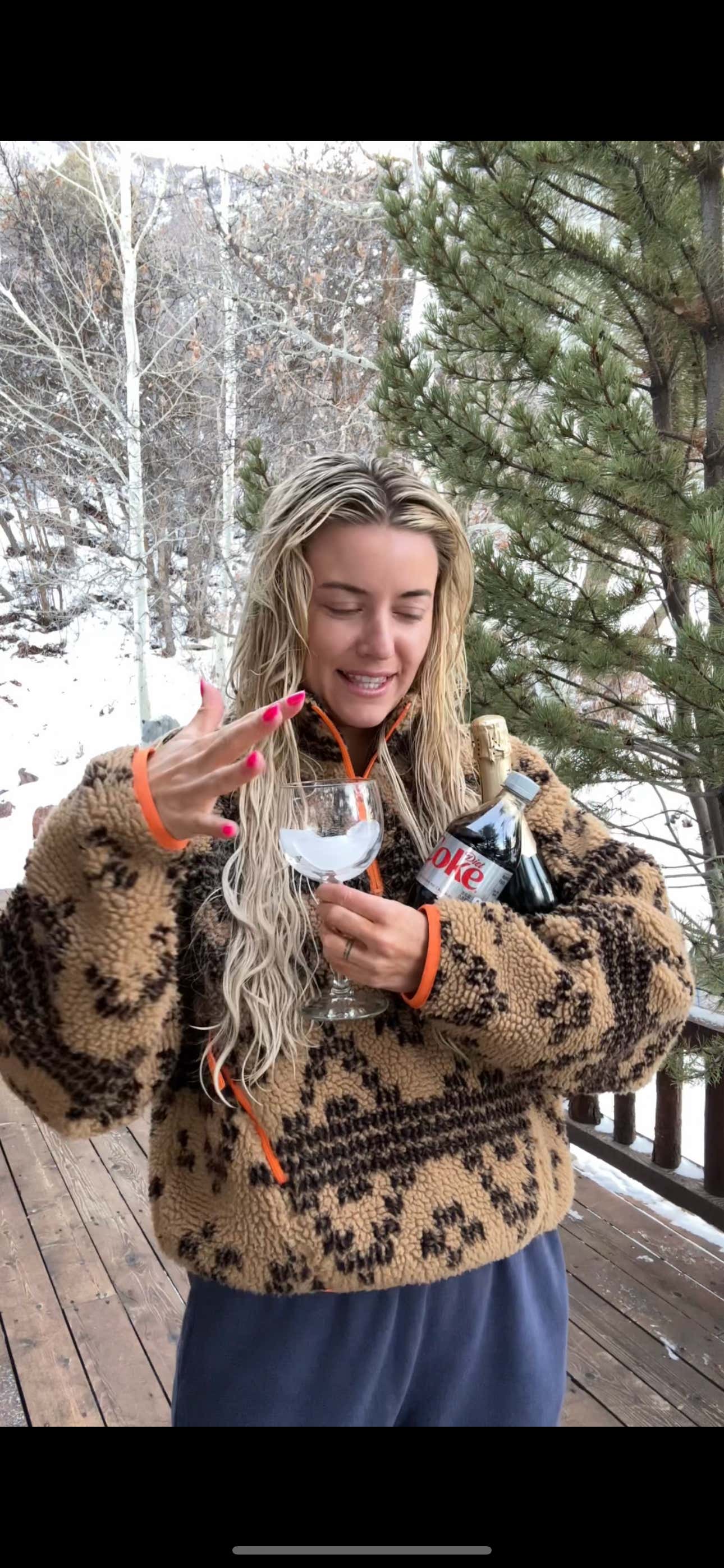 Diet Coke and Champagne is the GOAT