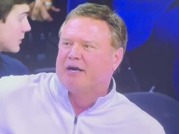 'They're So Much Better Than Us' - Bill Self Got Caught Admitting His Team Sucks Just 8 Minutes Into Last Night's Game