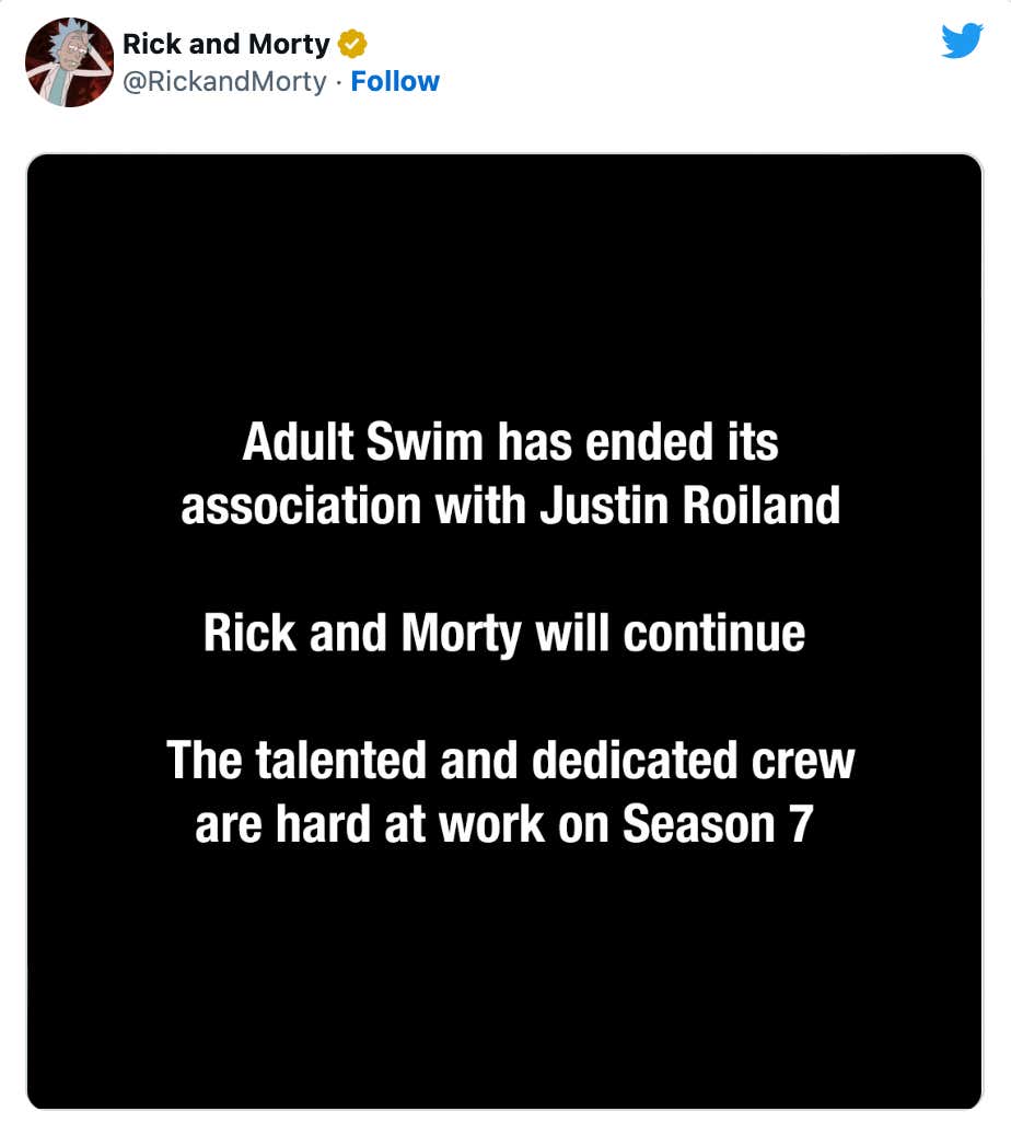 'Rick & Morty' Cuts Ties With Justin Roiland, The Voice Behind Both Rick And Morty, Following Multiple Accusations