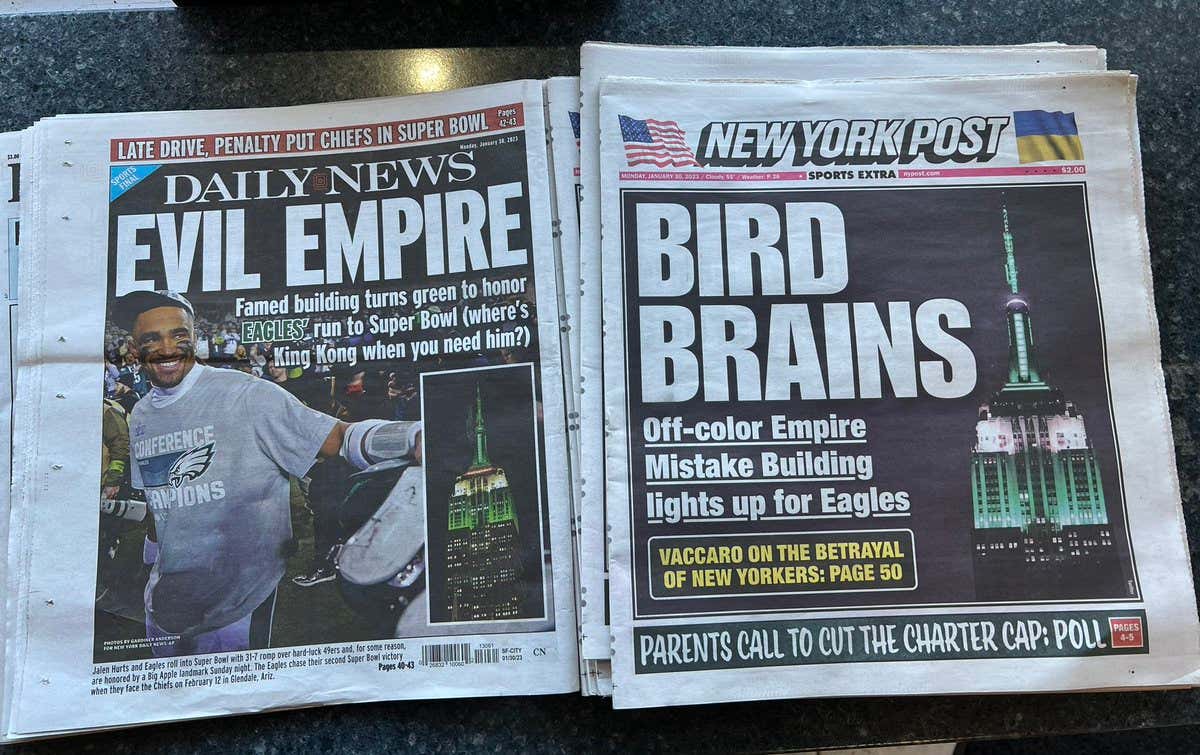 It Appears New York City Has Finally Realized That The Empire State Building Is A Front-Running, Dickriding, Unloyal Piece Of Shit